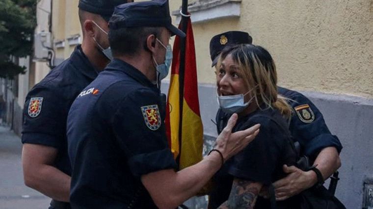 La líder ultra de Hogar Social a jucio por irrumpir en la sede del PSOE en 2020
