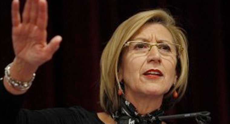 Rosa Díez (UPyD) descarta una lista única electoral con Ciudadanos