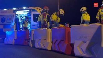 Fallece un motorista tras un accidente en la M-406 de Leganés