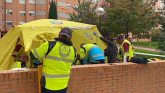 Una mujer herida por arma blanca en Carabanchel, en estado crítico