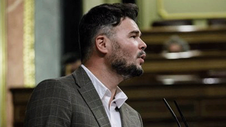 El víacrucis madrileño de Rufián: 'Me han intentado agredir cuatro veces en Madrid. En una lo consiguieron'