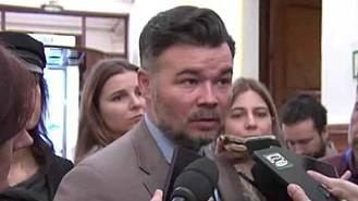 Rufián ante un posible regreso del Rey emérito: 