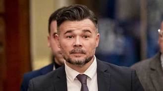 Rufián dice que Bustinduy es 'una de las mejhores cabezas de la izquierda' y vería 'maravilloso' que fuera candidato