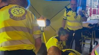 Hombre grave tras ser atropellado en la M-30 en Arganzuela