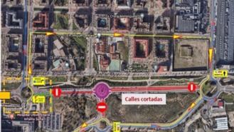 El Ayuntamiento fija un calendario de cortes y desvíos en la glorieta Pío Baroja