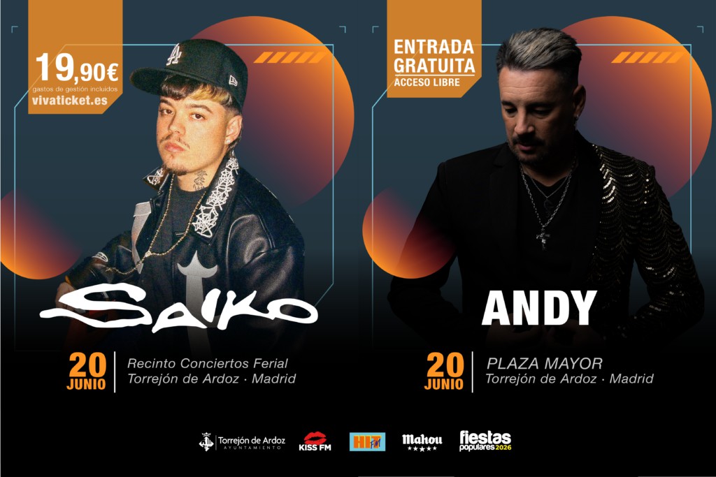 Saiko actuará en las Fiestas Populares de Torrejón, su único concierto en Madrid