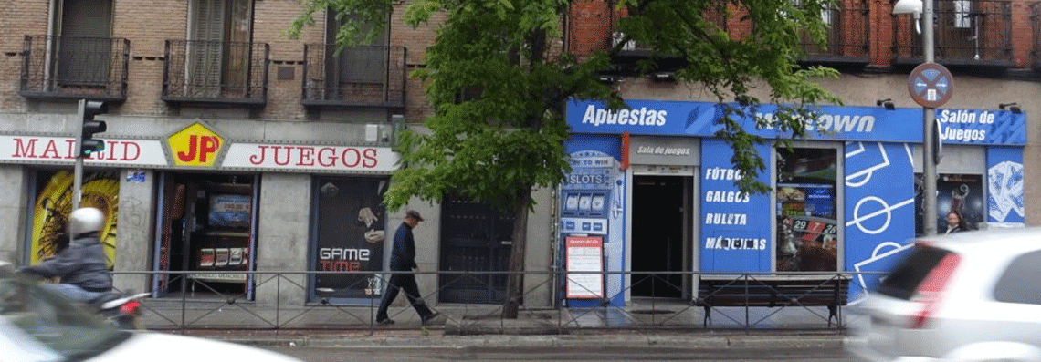 La Comunidad fija en 100 m la distancia entre salones de juego y colegios