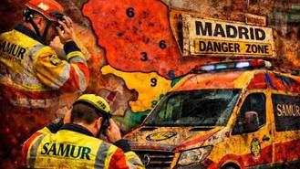 CSIF se concentra en la plaza de Isabel II en Ópera para denunciar falta de personasl en el SAMUR