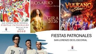 Fiestas Patronales 2026: Ocho días de música y actividades en San Lorenzo de El Escorial