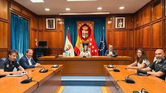 Reunión de seguridad previa a las fiestas patronales en San Lorenzo y El Escorial
