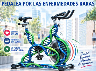 Jornada solidaria de ciclismo por las enfermedades raras el 17 de octubre