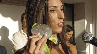 Homenaje a Sandra Aguilar, medalla de plata de rítmica en Río
