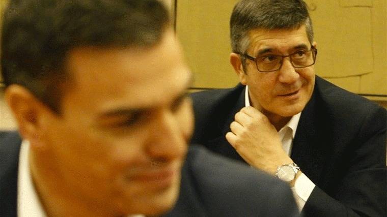 Sánchez no mueve banquillo, quiere a Patxi López en la presidencia de la Cámara