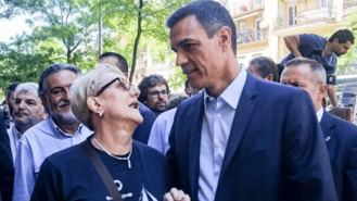 Sánchez cuelga el cartel de aforo completo en un mitin, 1.000 personas se quedan fuera