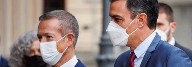Sánchez impone por decreto el uso obligatorio de mascarillas en exteriores