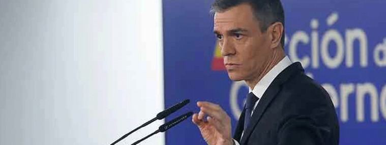 Sánchez anuncia el embargo por ley de armas a Israel y prohibe la entrada a quien participe en el genocidio