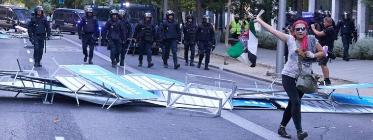 Antiviolencia propone sanciones para 38 personas por los incidentes en cuatro etapas de La Vuelta