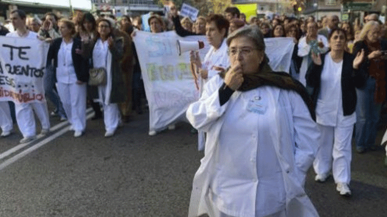 Sanidad madrileña: Encierro y huelga el 11 y el 12 de diciembre