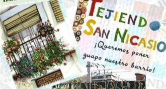 Flores y tapices para `reenamorarse´ del barrio de San Nicasio