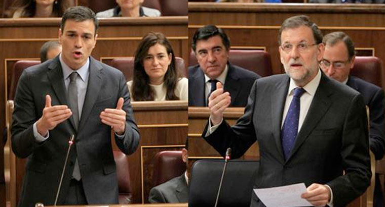 Rajoy a Sánchez: "Mucho me temo que usted no va llegar al Gobierno"