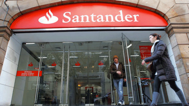 El Santander cierra otras 175 oficinas por el ERE, 17 de ellas en Madrid