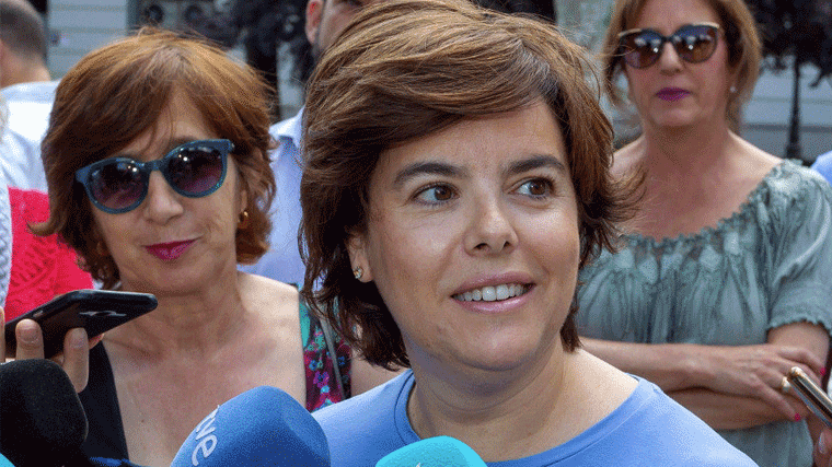Santamaría a Iglesias: Las 'lecciones de democracia' déselas 'a los 300 de Vistalegre'