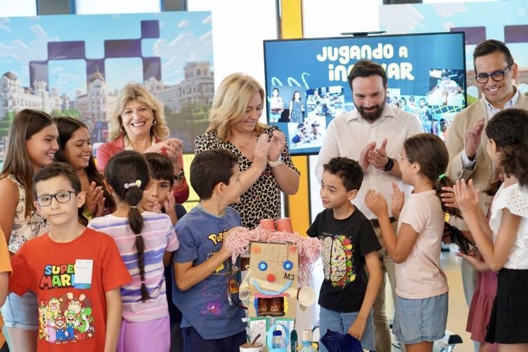 Fomentan el emprendimiento y la creatividad en niños madrileños