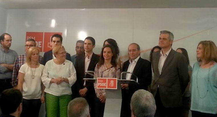 La alcaldesa de Getafe presenta su candidatura para liderar el PSM