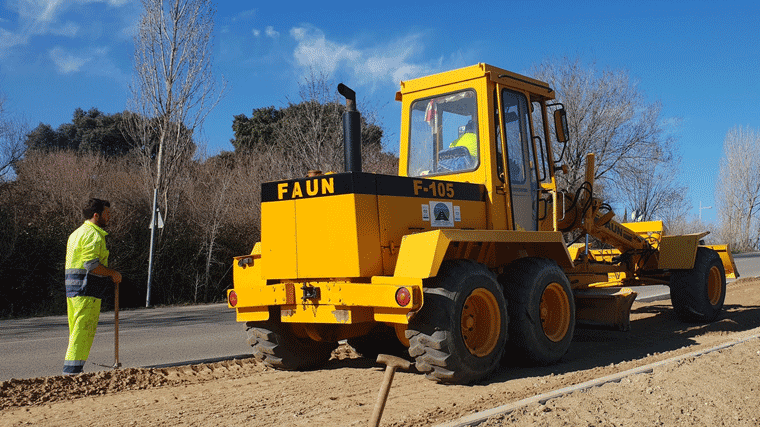La senda ciclable a La Raya del Palancar estará terminada en primavera