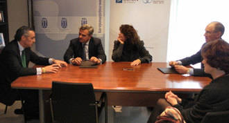 Camino ecológico en el Monte del Pilar para invidentes