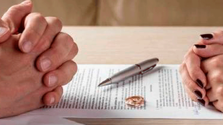 Las separaciones y divorcios crecen un 2,3% en la región el 3er trimestre
