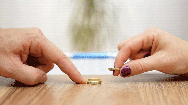 Separaciones y divorcios caen un 2,9% en la región en el primer trimestre