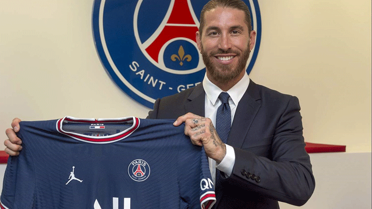 Sergio Ramos, nuevo jugador del Paris Saint-Germain