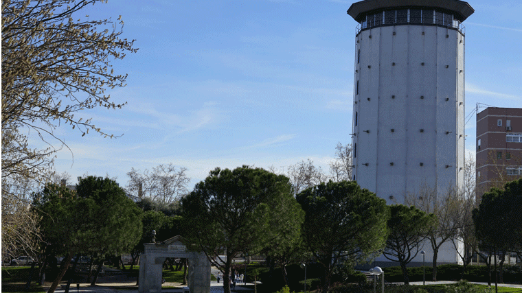 El silo de Hortaleza abre al público como espacio de exposiciones y actos culturales