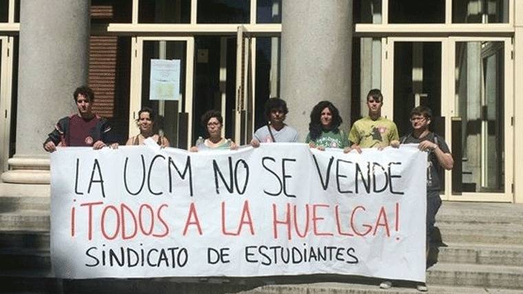 Estudiantes convocan huelga general por la reordenación de la UCM