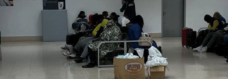 Nueva fuga en la sala de asilo de Barajas: Tres marroquíes escapan por el mismo agujero usado la pasada semana