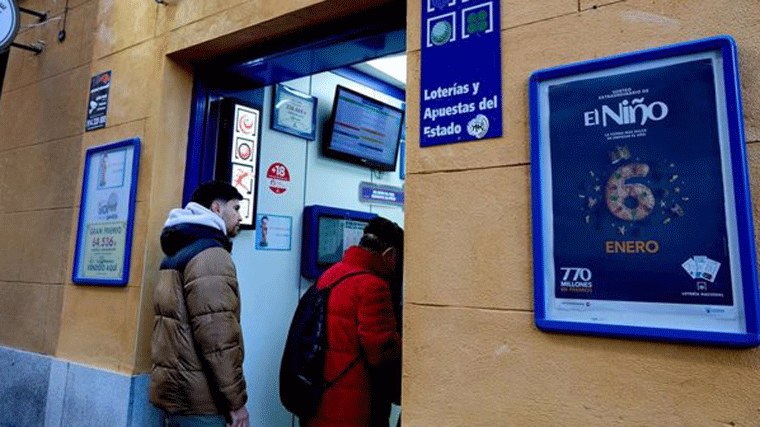 El sorteo de `El Niño´ repartirá un total de 770 M en premios, 200.000 euros al décimo