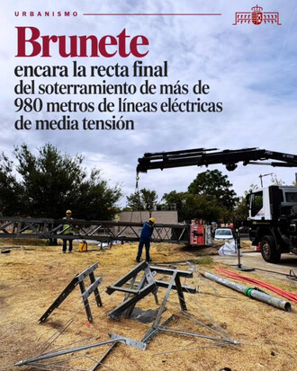 Mejoras en la infraestructura eléctrica con el soterramiento de líneas en la M-600