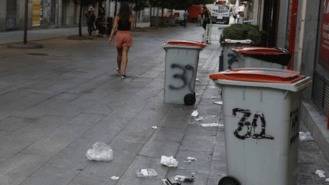 Retrato del sancionado por ensuciar Madridi: 