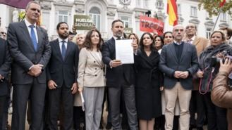 El Supremo rechaza la petición de Vox de paralizar el debate de investidura de Sánchez por la amnistía