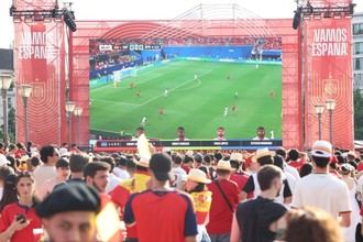 Suspenden la emisión del partido de España en Colón por el calor extremo