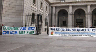 Plataformas en defensa del Tajo rechazan el trasvase ante el Ministerio