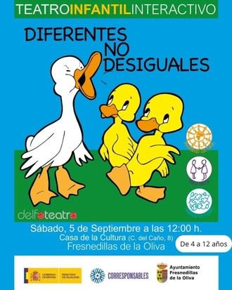 Teatro interactivo infantil promueve la diversidad y la inclusión