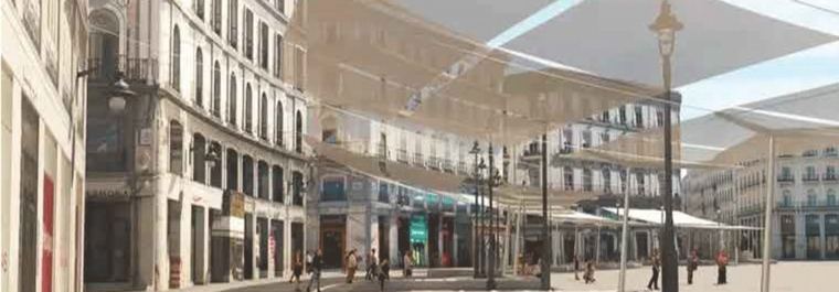 163 años de historia sin sombra: Los toldos de la Puerta de Sol estarán la próxima semana