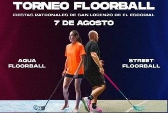 Torneo de Floorball el 7 de agosto en Polideportivo Zaburdón