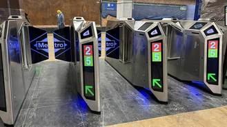 El pago con tarjeta de crédito en tornos inteligentes de Metro será realidad en junio