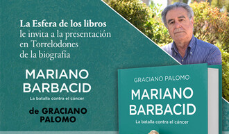 Presentación del libro sobre Mariano Barbacid y su lucha contra el cáncer en Torrelodones
