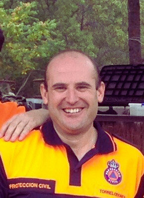 Despedida emotiva a David, voluntario de Protección Civil y guardia civil en Collado Villalba