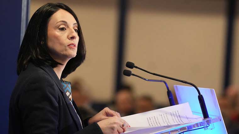 La secretaria de Organización del PSOE, Rebeca Torró