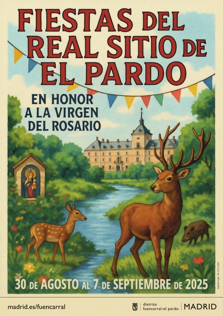 Fiestas del Real Sitio de El Pardo: tradición y deporte en honor a la Virgen del Rosario